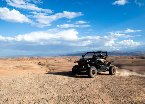 Una hora de aventura en buggy por el desierto de Agafay
