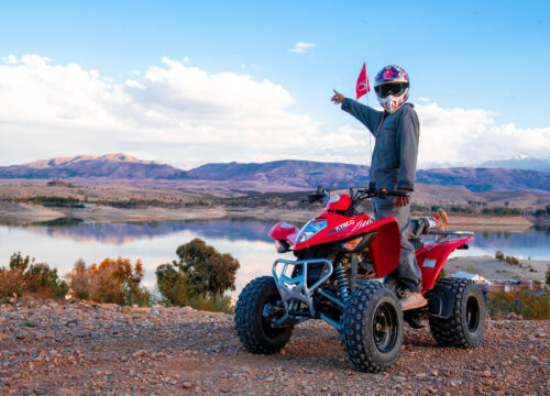 Paseo en quad de una hora en Lake & Atlas