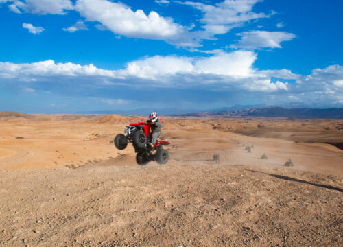 Una hora en quad por el desierto de Agafay