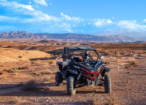 Pack de buggy y cena espectáculo en el desierto de Agafay